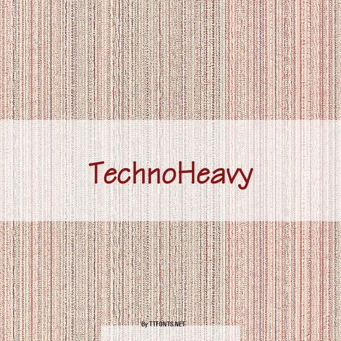TechnoHeavy example